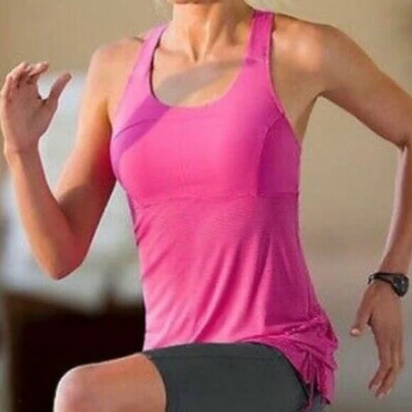 Athleta Skills and Drills Racerback Tank Pink Size Medium - Picture 11 of 11